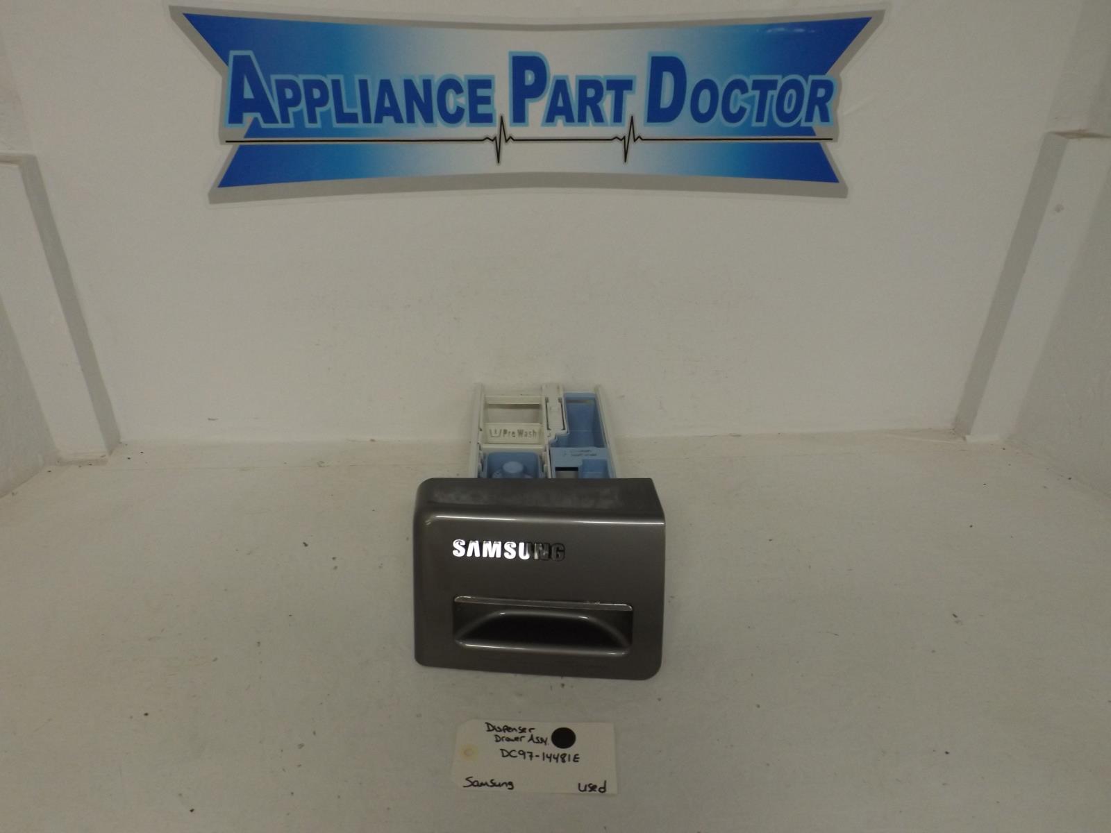 Samsung Washer DC97-14481E Dispenser Drawer Assembly Used Samsung Washer DC97-14481E Dispenser Drawer Assembly Used